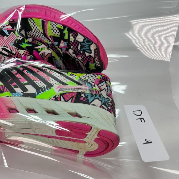 Asics fuzeX Multicolor Lightweight Lace Up Running Shoes T6K8N Women's Size 10 - Picture 10 of 10